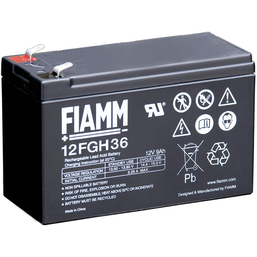 12FGH36 model 12V-9Ah Fiamm Kuru Ak