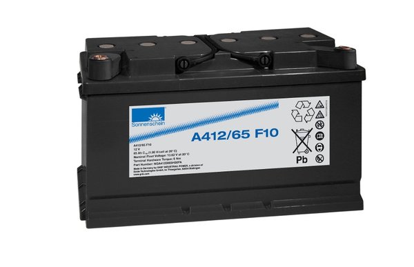 A412/65G model 12V-65Ah Dryfit Ak