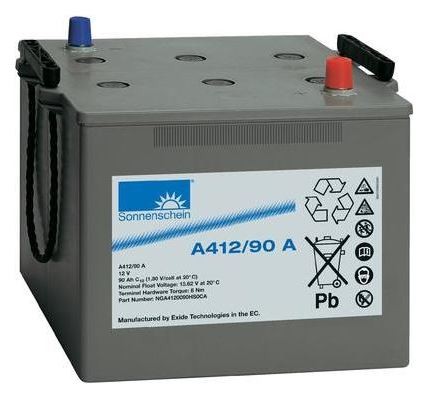 A412/90A model 12V-90Ah Dryfit Ak