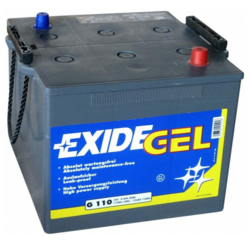 Exide Gel G110 model 12V-110Ah Exide Jel Ak