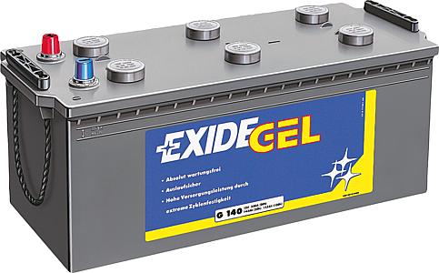 Exide G140 model 12V-140Ah Exide Ak