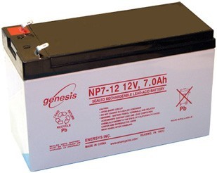 NP7-12 model 12V-7Ah Genesis Ak