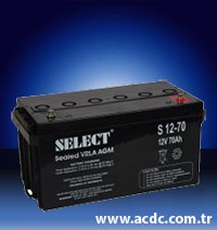 SL 12-110 model 12V-110Ah Select Kuru Ak